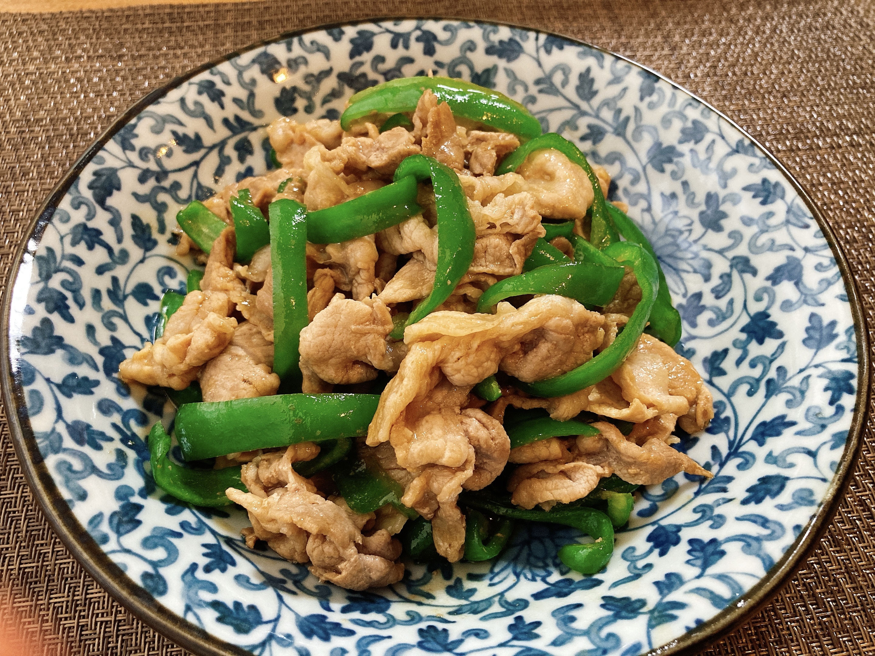 豚肉とピーマンのオイスター炒め