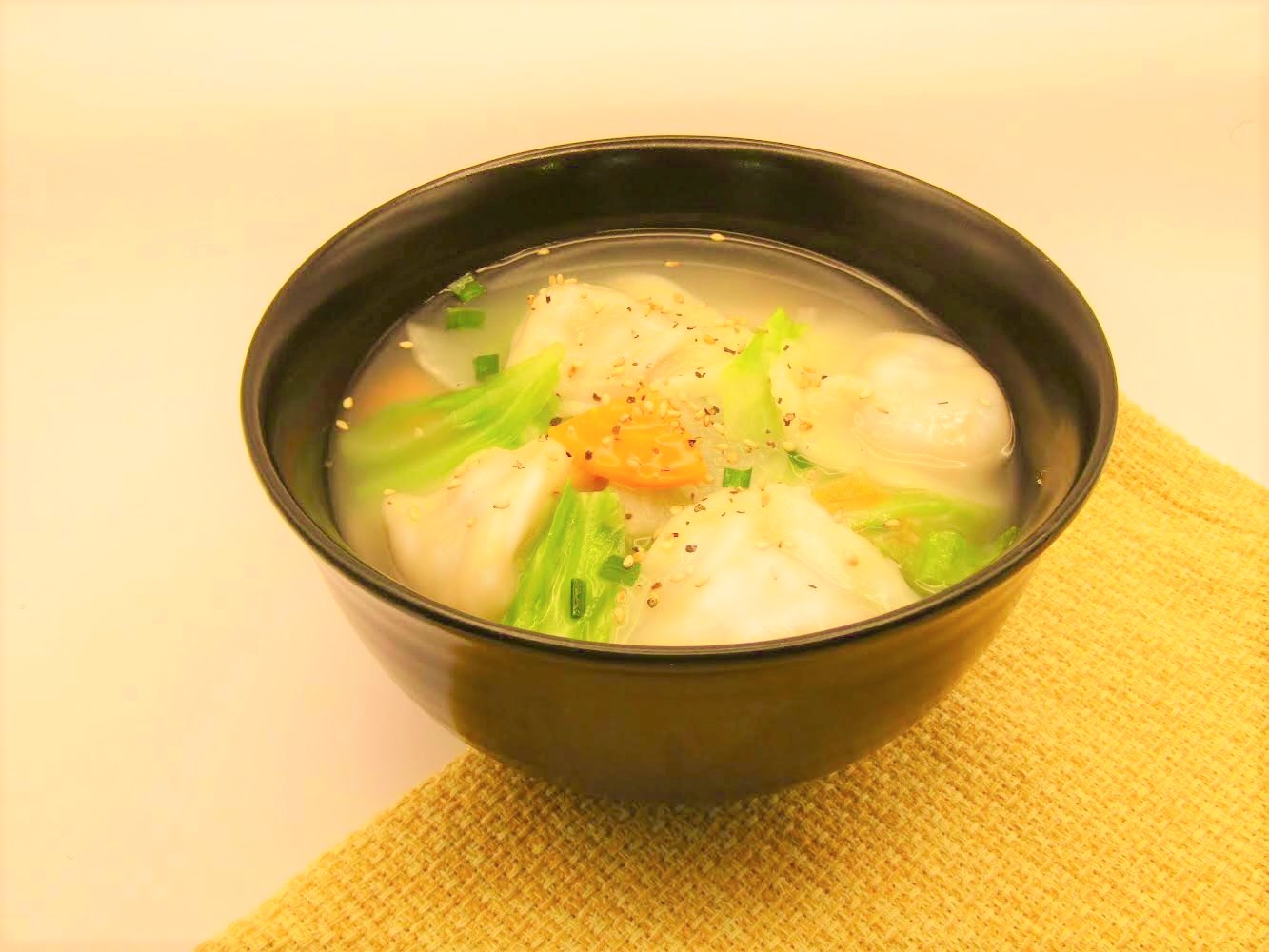 レンジで簡単中華スープ