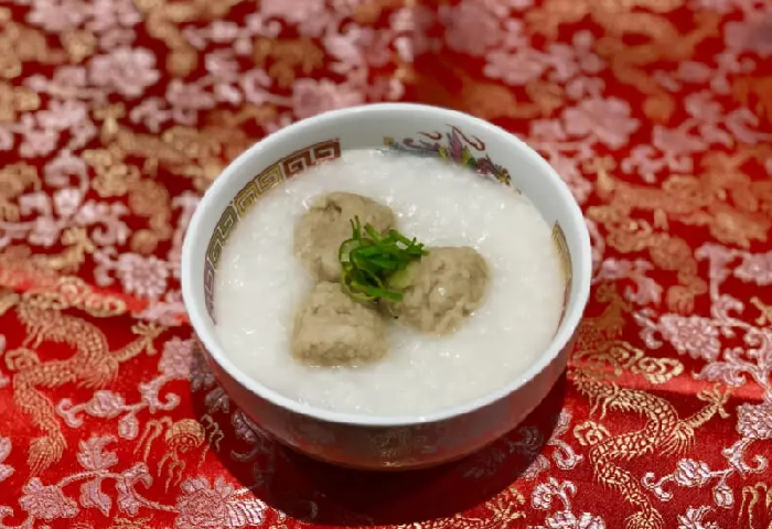 肉だんご入り中華粥