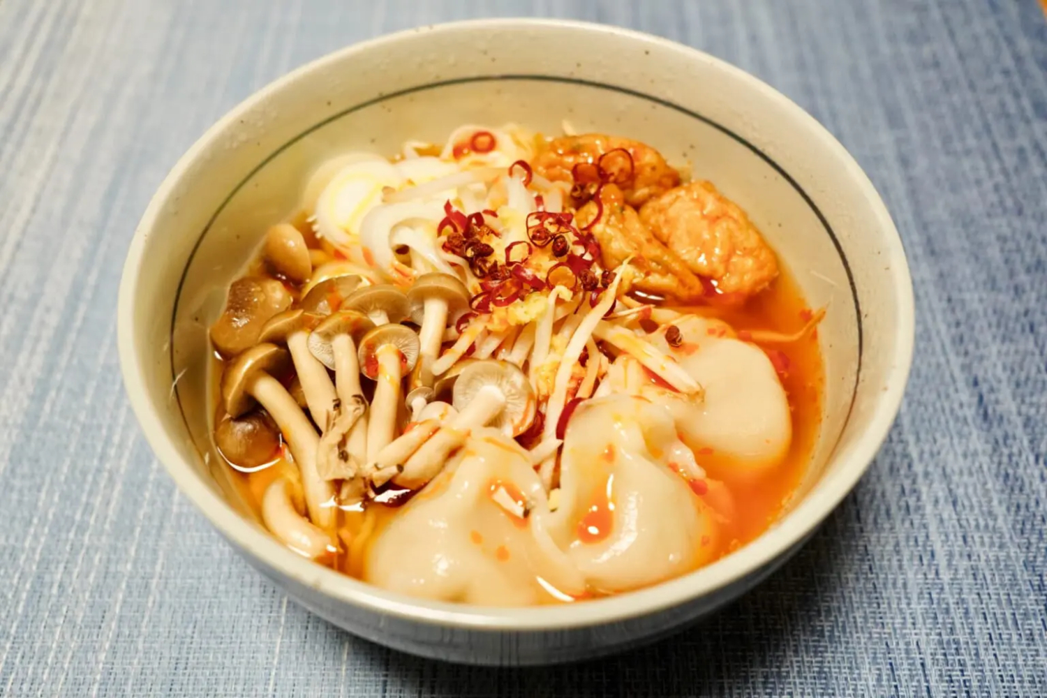 麻辣湯（マーラータン）水餃子