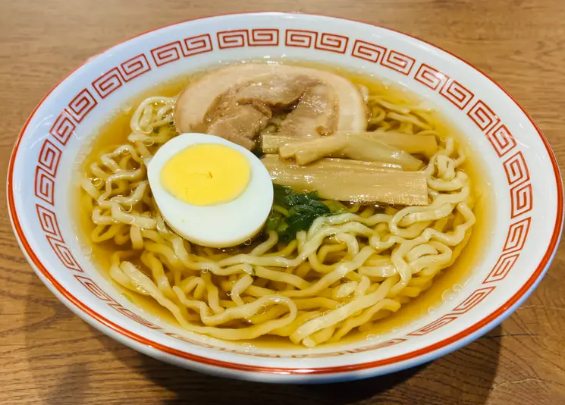 なにわの中華そばの<br>学食風アレンジ