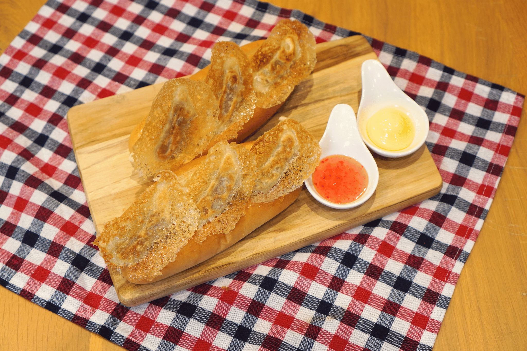 スイートチリマヨ餃子ドッグ