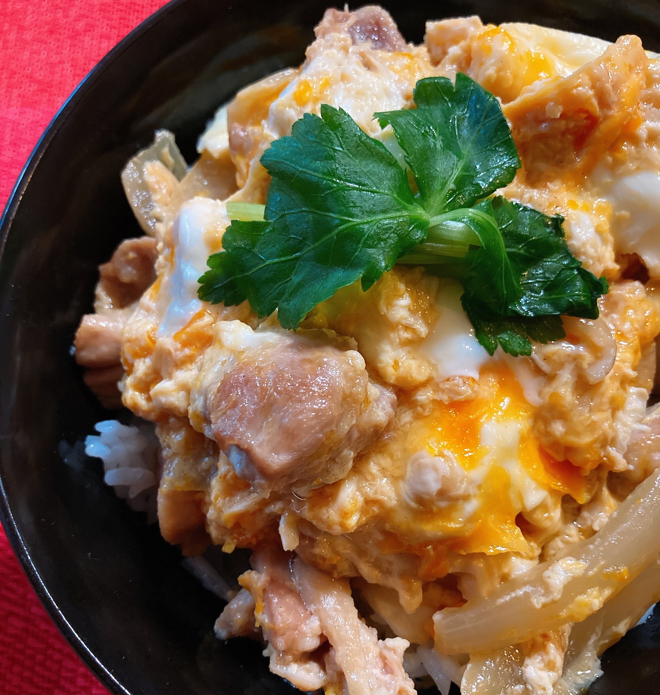 味付け簡単！中華風親子丼