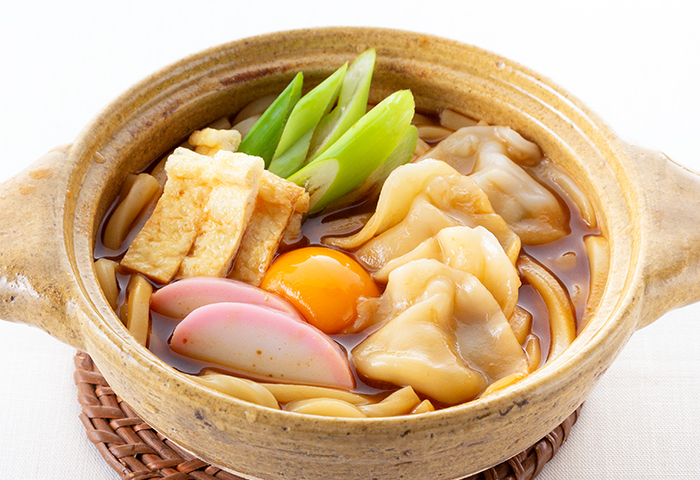 味噌煮込みうどん水餃子