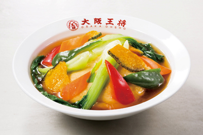 緑黄色野菜の天津飯