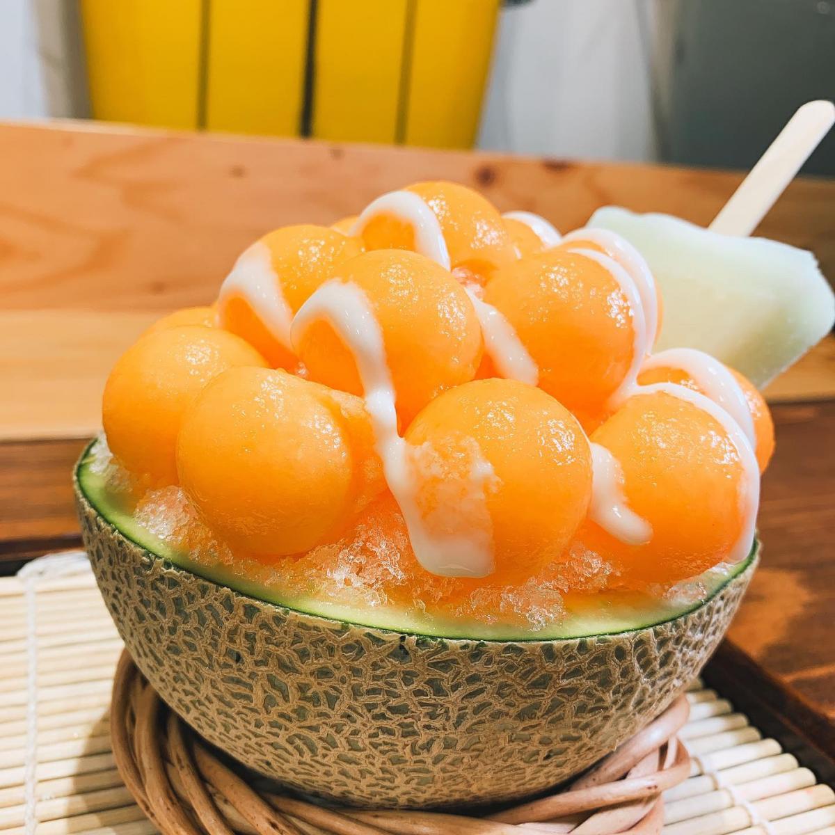 メロン氷