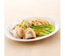 さっぱりサラダ餃子バンバンジー