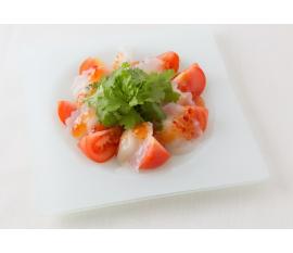 トマトのエスニックサラダ餃子