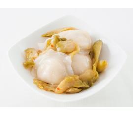 ザーサイ和えサラダ餃子