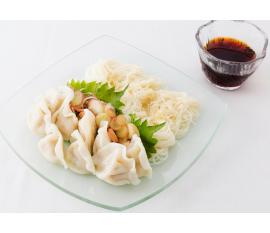 ぷるぷる&つるつる食感が楽しい♪そうめん水餃子