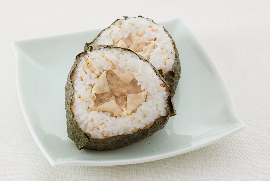 ボリューミーな食べ応え！肉焼売おかずおにぎり