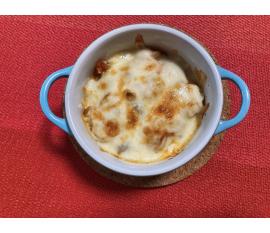 シーフードミックスチリソースのチーズ焼き