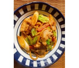 味付け簡単！味噌焼きうどん