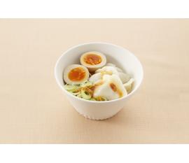 油そば風肉ニラ水餃子