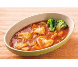 ぷるもち水餃子トマトスープ