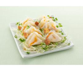 ぷるもち水餃子のピリ辛さっぱりカルパッチョ