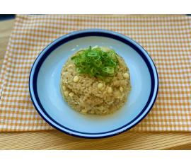 中華風ぷるもち水餃子入り炊き込みご飯