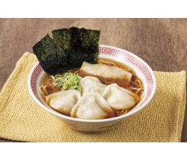 ぷるもち水餃子ラーメントッピング